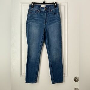 EUC Madewell Curvy High-Rise Skinny Crop Jeans MC507 - 27